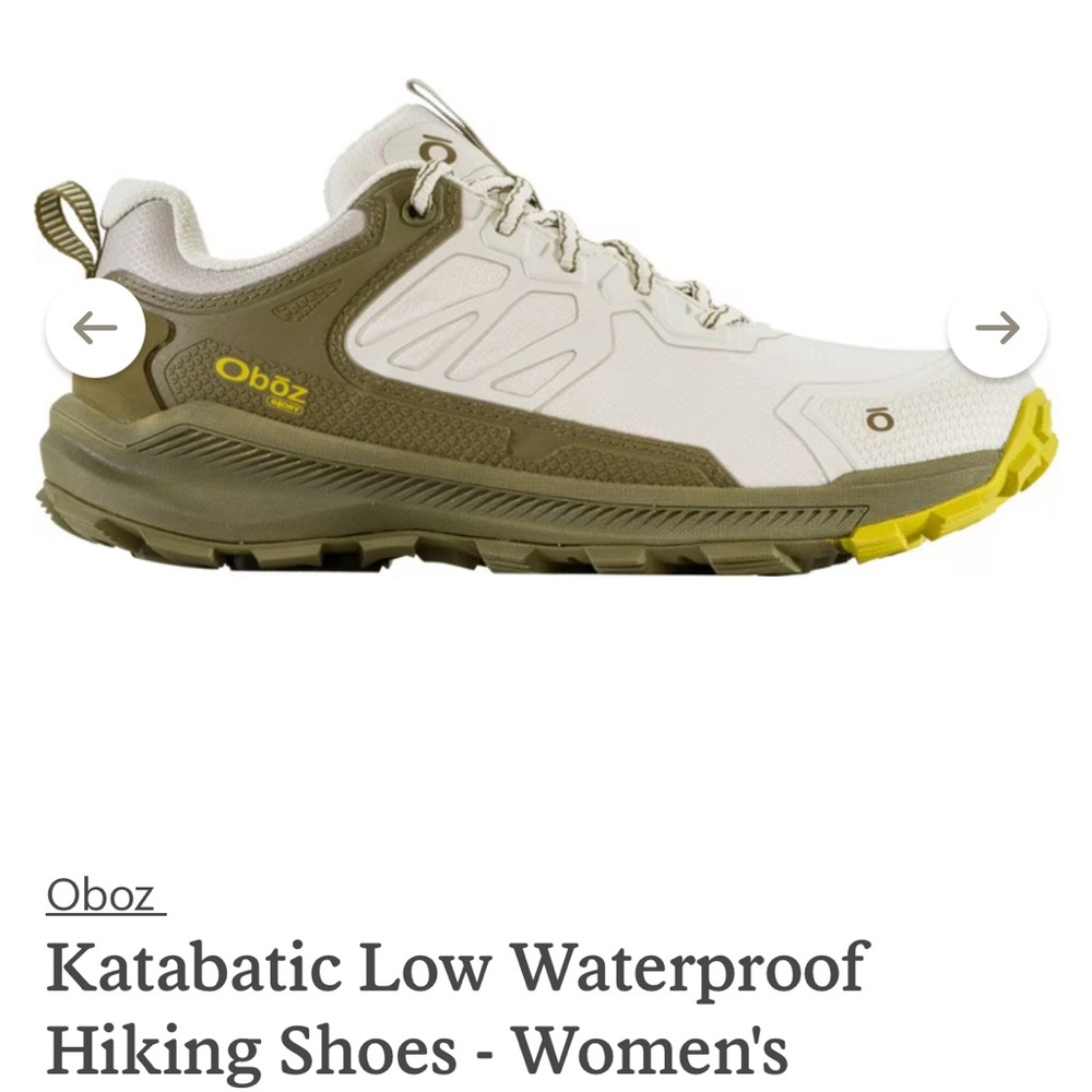 Oboz Katabatic Low Waterproof Women’s Hiking Shoes
